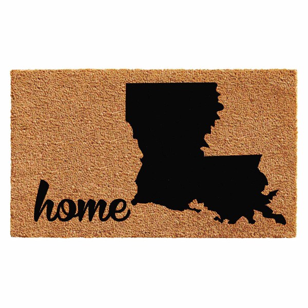 Calloway Mills Entrance Mat, Coir, Natural, Black - 102901830