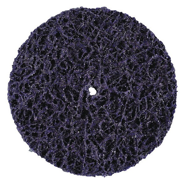 Scotch-Brite 4" dia. Purple 100 grit Extra Coarse Silicon Carbide Quick Change Disc - 7100176153