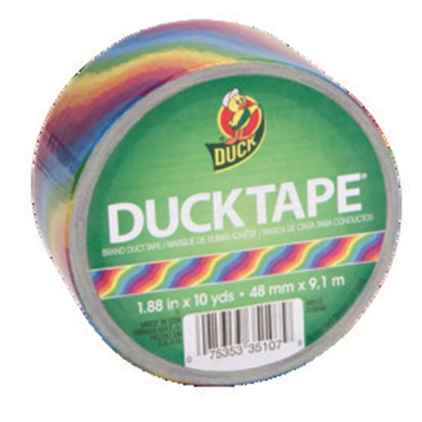 Shurtech Brands Shurtech Brands  Duck Brand Printed Duct Tape 1.88inx10yd Multi - 281496