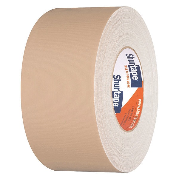 Shurtape Tape, Duct Type, 72mm Duct Tape W - PC 618 BEI-72MM X 55M-16 RLS/CS
