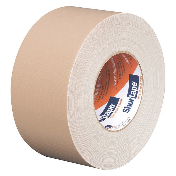 Shurtape Tape, Duct Type, 72mm Duct Tape W - PC 618 BEI-72MM X 55M-16 RLS/CS