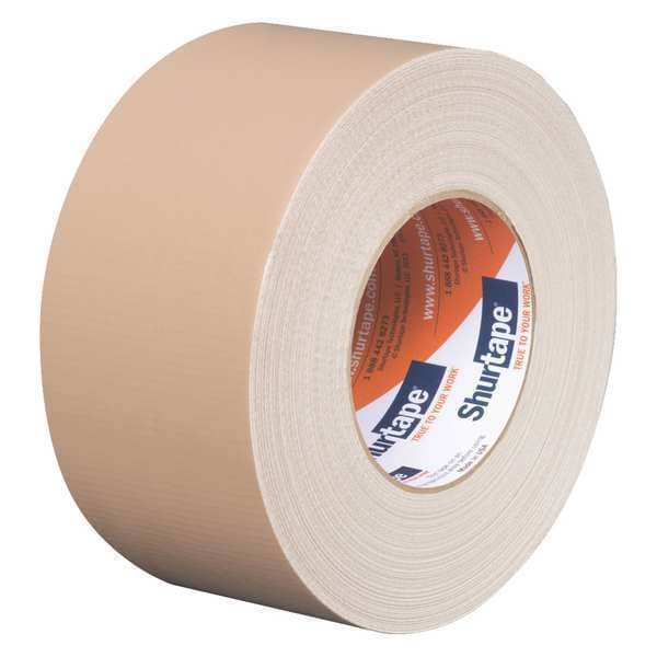 Shurtape Tape, Duct Type, 72mm Duct Tape W - PC 618 BEI-72MM X 55M-16 RLS/CS