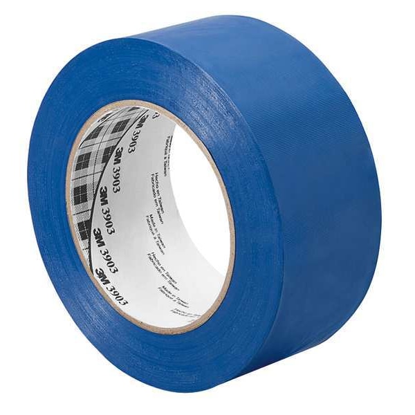 3M Duct Tape, 1 x 50 yd, 6.5 mil, Blue, Vinyl - 1-50-3903-BLUE