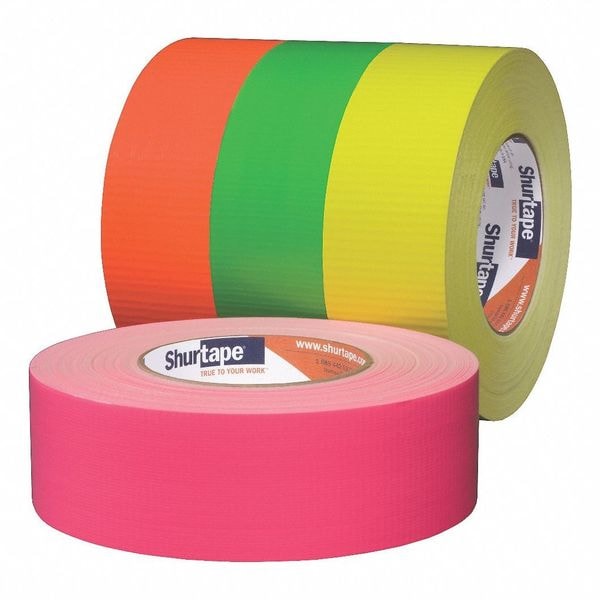 Shurtape Duct Tape, 60 yd L, 1-7/8" W, 9 mil Thick - PC 619 FLY - 48MM X 55M