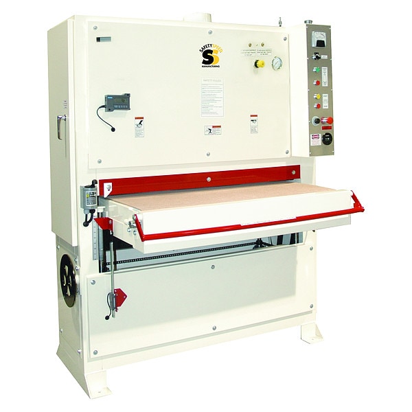 Safety Speed Wide Belt Sander, 20HP, 208/230/460V, 3Phs - WBS4375203