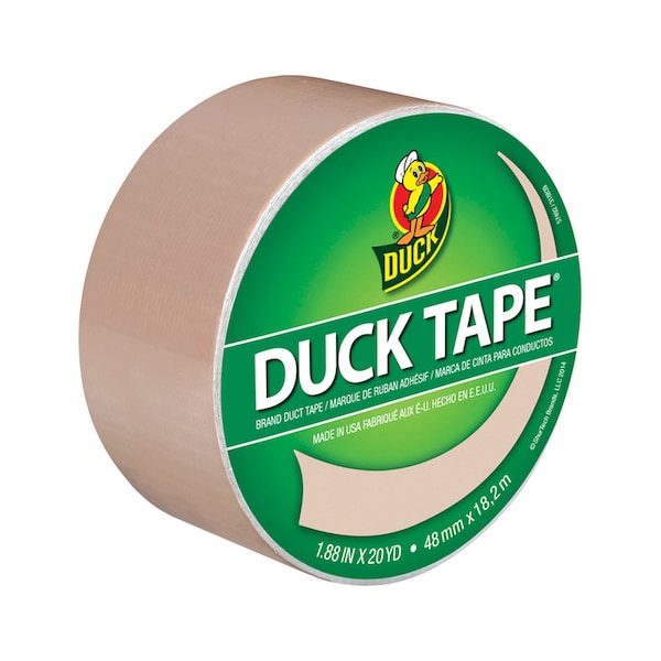 Duck Brand Duck 1.88 in. W X 20 yd L Beige Solid Duct Tape - 283264