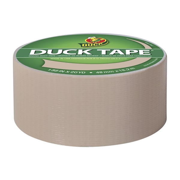 Duck Brand Duck 1.88 in. W X 20 yd L Beige Solid Duct Tape - 283264