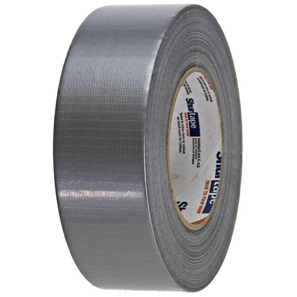 The Brush Man Duct Tape, Grey, Contractor Grade, 2 in X 60 Yards, 24PK - TAPE-DUCT-GREY