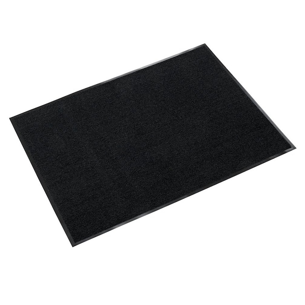Crown Matting Technologies Scraper Mat, Nylon fibers, 7/16" Thick, Black, 6' W x 10' L - JS 0610BK