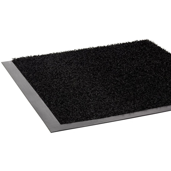 Crown Matting Technologies Scraper Mat, Nylon fibers, 7/16" Thick, Black, 6' W x 10' L - JS 0610BK