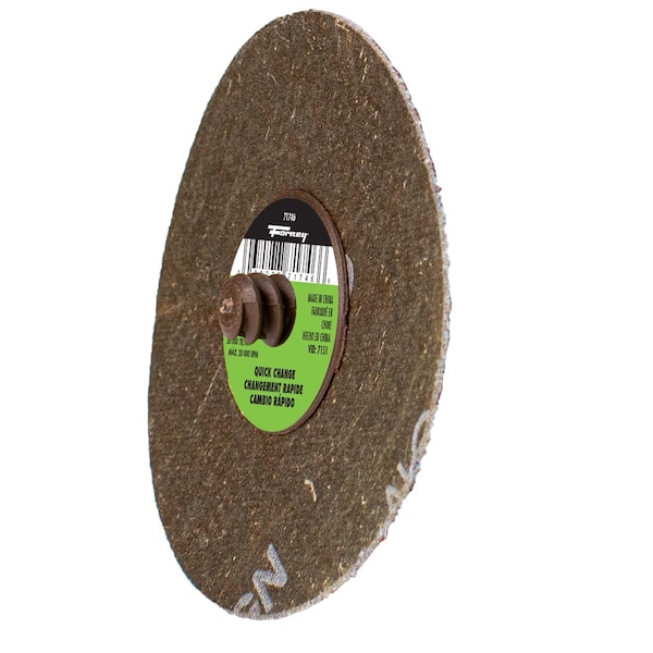 Forney Quick Change Sanding Disc, 36 Grit, 3 in 5-pack of Forney 71746 - 71603