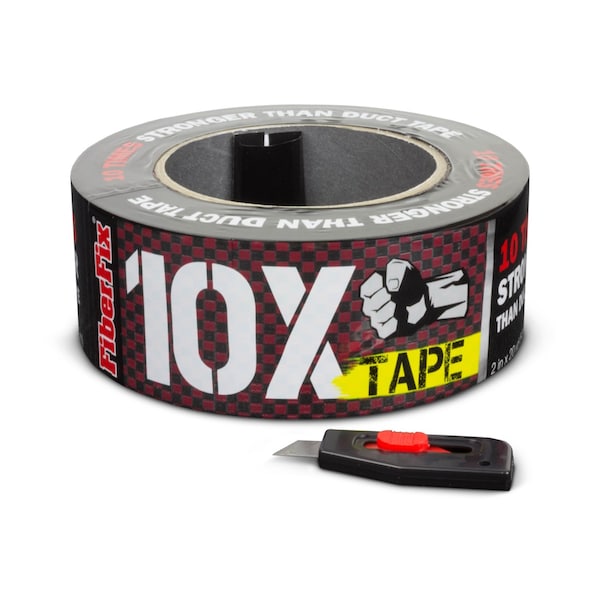 Fiberfix FiberFix 1.88 in. W X 20 yd L Black/Red Checker Duct Tape - 857101004358