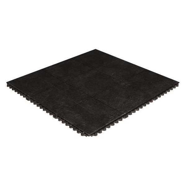 Crown Matting Technologies Antifatigue Mat, 3 ft. L x 3 ft. W - KM RS33BK