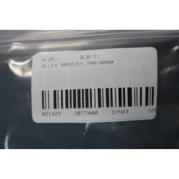 Piezas y accesorios de relé de tablero frontal de Allen Bradley - 700-NA40