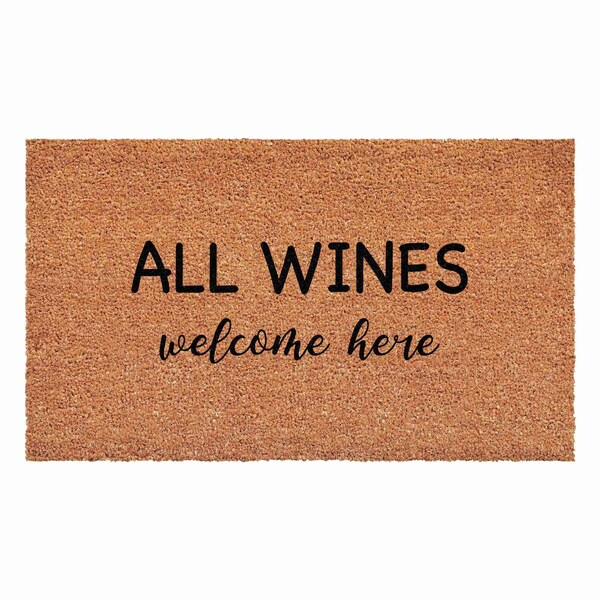 Calloway Mills Doormat, Coir/Vinyl, 17 in W x 29 in L - 113481729