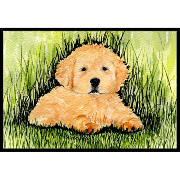 Carolines Treasures Golden Retriever Doormat - 24 x 36 in. - SS8476JMAT