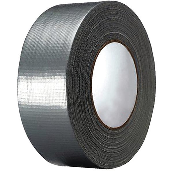 Zoro Select Duct Tape, 48mm W x 55m L, Light-Duty, PK24 - TC359-48MM X 55M (24PK)