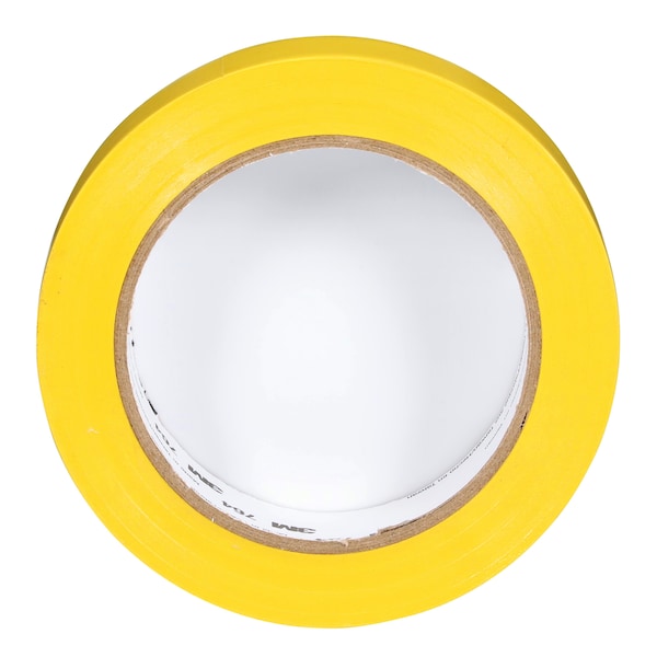 3M 3M 764 Vinyl Tape, 5.0 Mil, 1" x 36 yds, Yellow, 36/Case - T965764Y