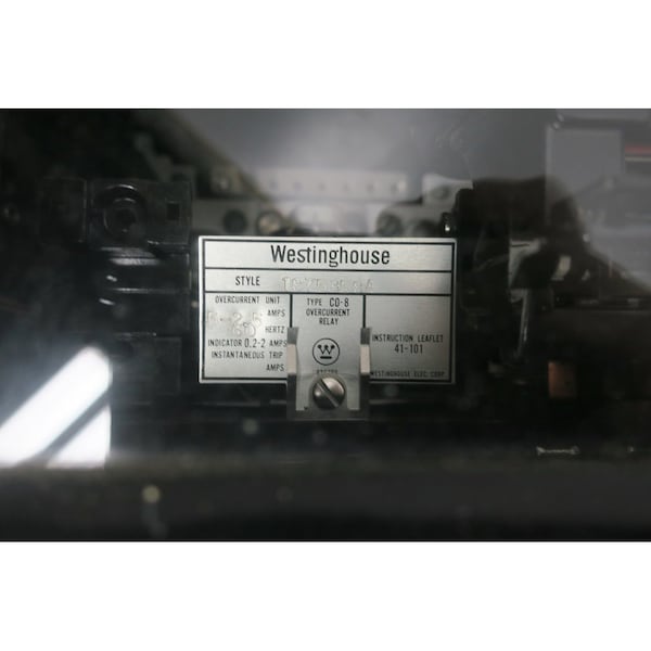 Westinghouse 1875358A C08 Sobrecorriente 0525A, 1875358A CO8 - 1875358A CO-8