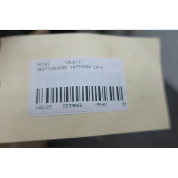 Westinghouse 1875358A C08 Sobrecorriente 0525A, 1875358A CO8 - 1875358A CO-8
