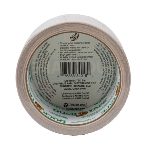 B & K Duck 1.88 in. W X 10 yd L Brown Woodgrain Duct Tape - 283051