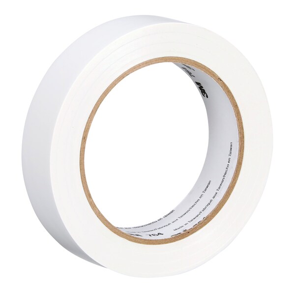 3M Vinyl Tape, 5.0 Mil, 1"x36 yds, White, PK36 - T965764W