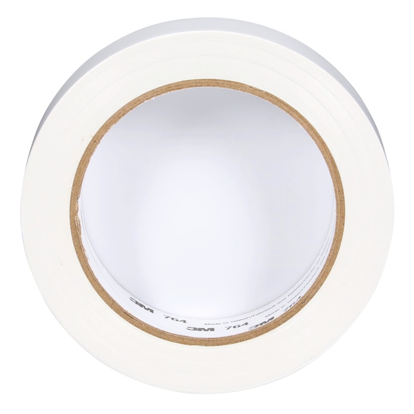 3M Vinyl Tape, 5.0 Mil, 1"x36 yds, White, PK36 - T965764W