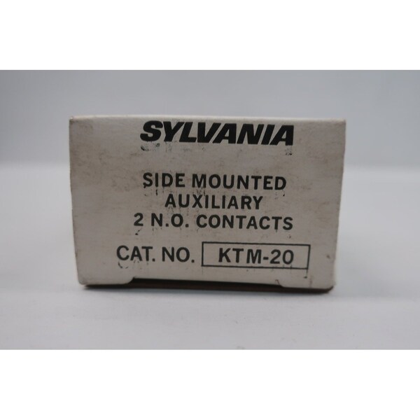 Piezas y accesorios de rele de contacto auxiliar montado lateralmente de Sylvania - KTM-20