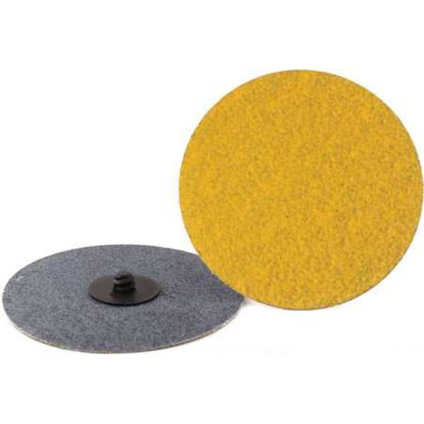 Arc Abrasives Quick Change Disc, 4in, 100Grit, TR, PK25 - 71-31679K