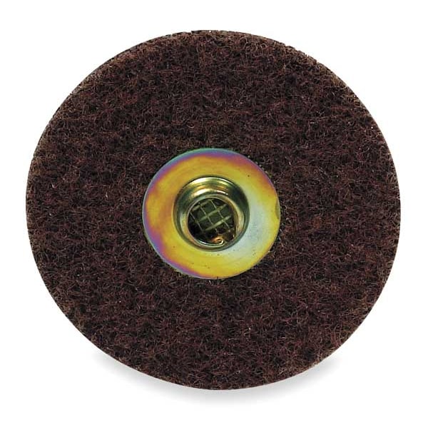 Norton Abrasives Quick Change Disc, 4 In D, Grit 50, TS - 66623335418