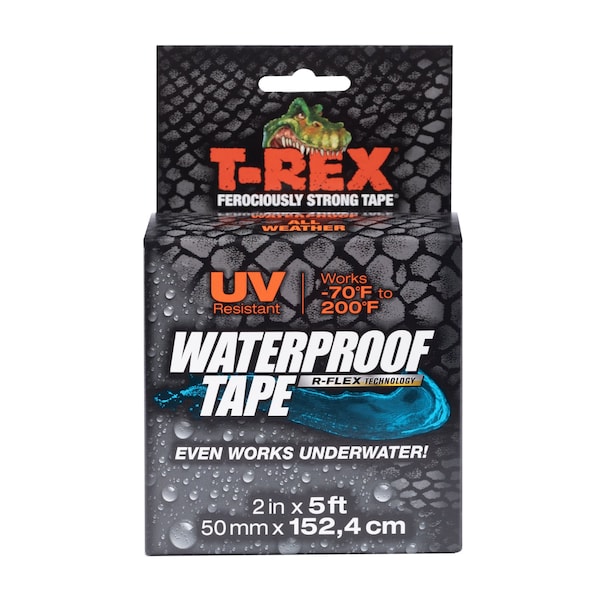 T - Rex T-Rex 2 in. W X 5 ft. L Black Waterproof Repair Tape - 285988