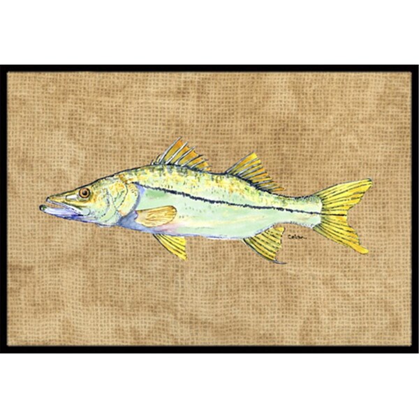 Jensendistributionservices 18 x 27 In. Snook Indoor or Outdoor Mat - MI2554192