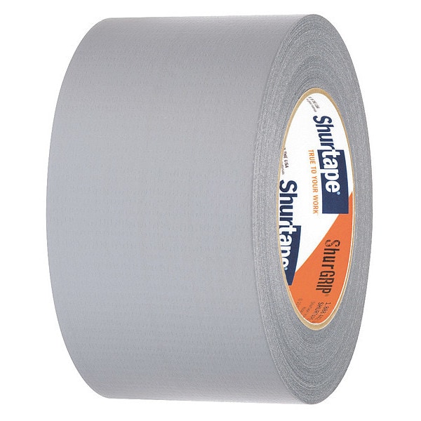 Shurtape Duct Tape, 72mm x 55m, 6 mil, Silver, PK16 - PC 006 SIL-72MM X 55M-16 RLS/CS