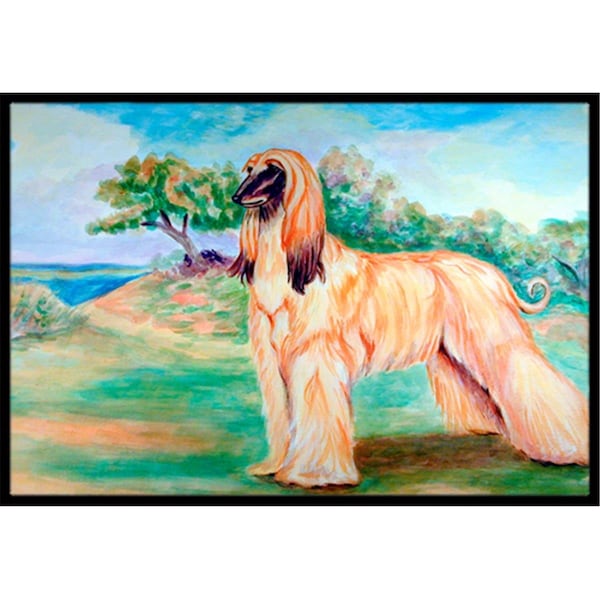 Carolines Treasures 18 x 27 in. Afghan Hound Indoor Outdoor Mat - 7138MAT