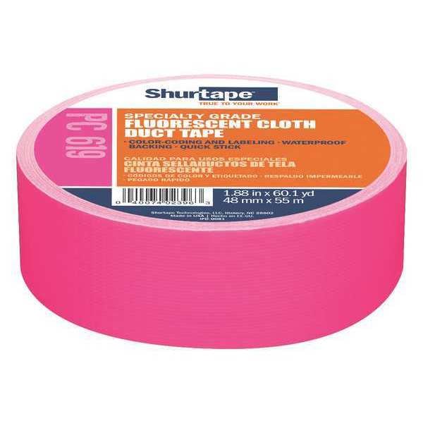 Shurtape Tape, Duct Type, 48mm Duct Tape W - PC 619 FLP-48MM X 55M-24 RLS/CS