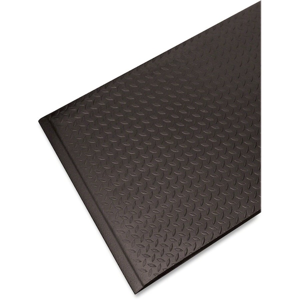Millennium Mat Co Antifatigue Mat, 3 ft L x 2 ft W, Diamond Pattern, Black - MLL24020301DIAM