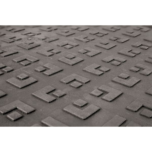 Wearwell Interlocking Antifatigue Mat Tile, 7/8 in Thickness, PVC, 10 PK - 556