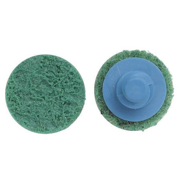 Norton Abrasives Quick Change Disc, Fine, 3 in., PK25 - 66623340080