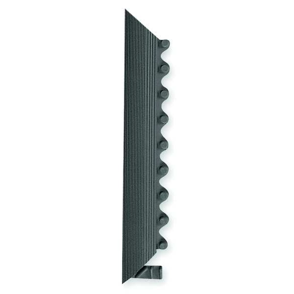 Notrax Ramp Edge, 3/4 in Thickness, 5 ft L, Black - 551M0005BL