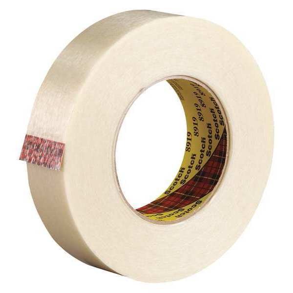 Scotch 3M 8919 Strapping Tape, 7.0 Mil, 1" x 60 yds., Clear, 36/Case - T9158919