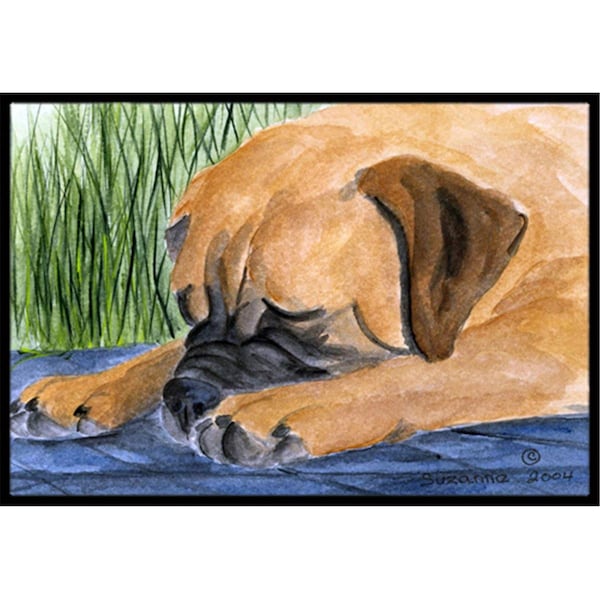 Carolines Treasures Bullmastiff Indoor Or Outdoor Doormat - 24 x 36 in. - SS8033JMAT