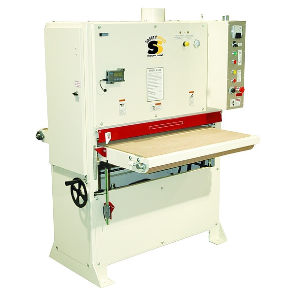 Safety Speed Wide Belt Sander, 15HP, 208/230/460V, 3Phs - WBS3760153
