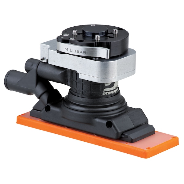 Dynabrade 2-3/4" W x 8" L (70 mm x 203 mm) DynalineSander, CentralVacuum, 57404BK - 57404BK