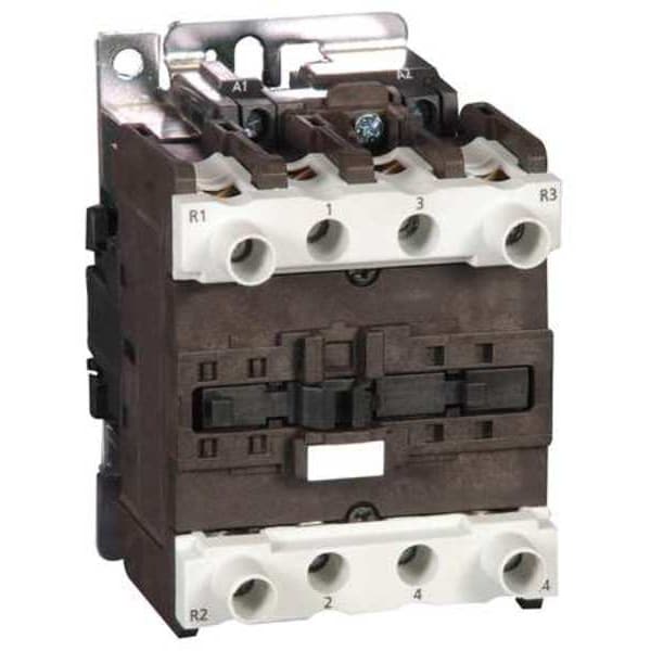 Contactador magnético IEC Dayton, 4 polos, 240 V CA, 50 A, Reversión: No - 6EAZ3