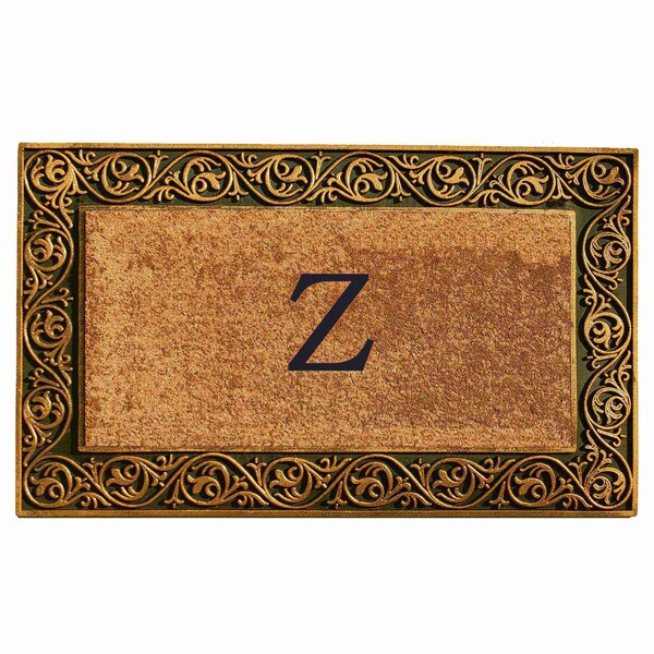 Calloway Mills Door Mat, Gold, Black, Natural, 18 in W x 30 in L - 10001GOLDZ