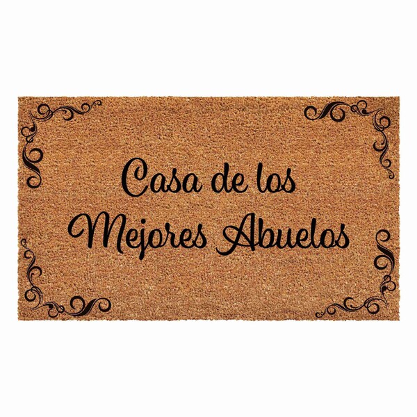 Calloway Mills Doormat, Coir/Vinyl, 24 in W x 36 in L - 111672436