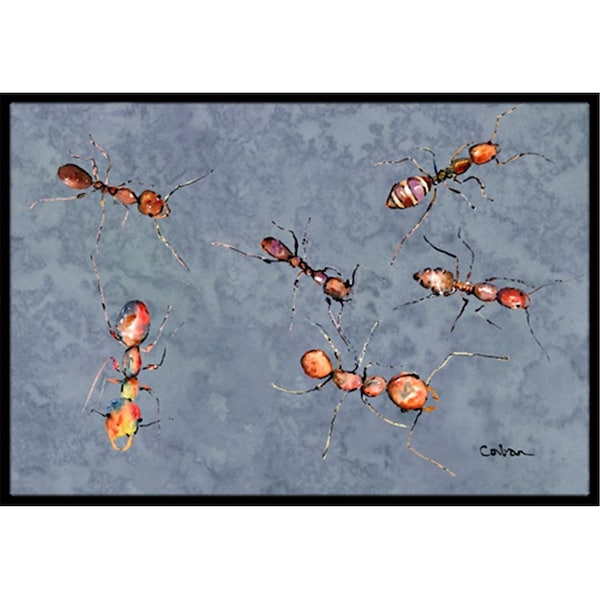 Carolines Treasures Ants Indoor Or Outdoor Doormat - 18 x 27 in. - CA65827