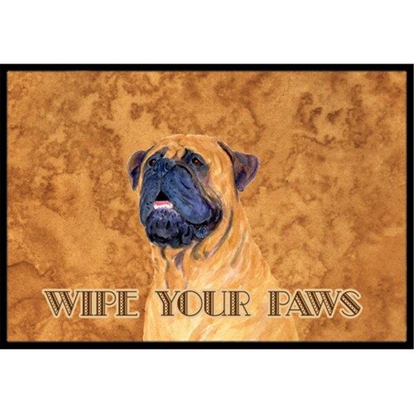 Carolines Treasures 24 x 36 In. Mastiff Wipe Your Paws Indoor Or Outdoor Mat - SS4881JMAT