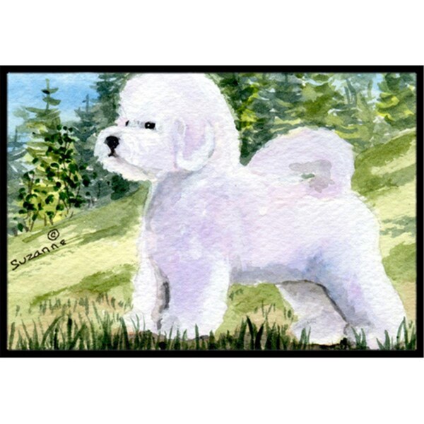 Carolines Treasures 24 x 36 in. Bichon Frise Doormat - SS8900JMAT