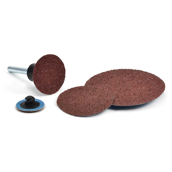 Superior Abrasives Quick Change Disc -R Aluminum Oxide 2 inch 320 GRIT TYPE-R - A014631